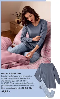 Piżama z legginsami Tchibo promocja w Tchibo