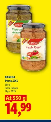 Pesto XXL Baresa promocja w Lidl