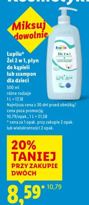 Szampon dla dzieci Lupilu promocja w Lidl