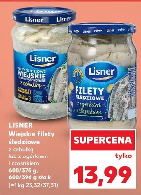 Wiejskie filety śledziowe z ogórkiem i czosnkiem promocja w Kaufland