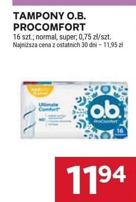 Tampony normal, super promocja w Stokrotka