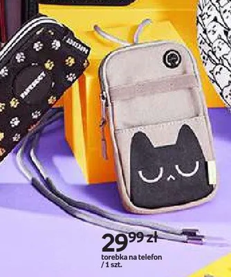 Torebka na telefon Purrrfect School promocja w Empik