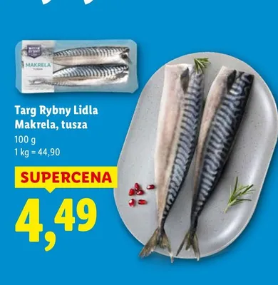 Makrela, tusza promocja w Lidl