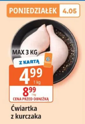 Ćwiartka z kurczaka promocja w Leclerc