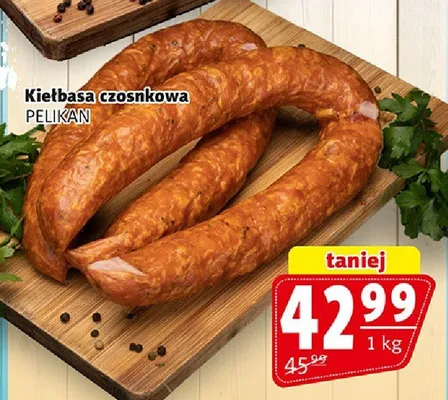 Kielbasa czosnkowa promocja w Prim Market