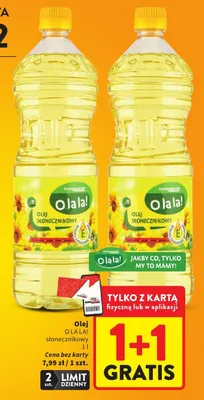 Olej słonecznikowy Simpl promocja w Intermarche