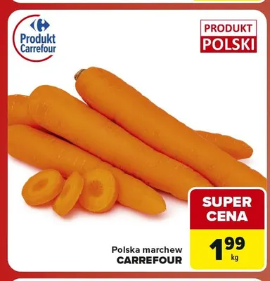 Marchew polska Carrefour promocja w Carrefour Market