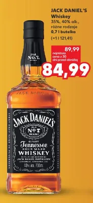 Whiskey Jack Daniel's promocja w Kaufland