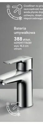 Bateria umywalkowa Hansgrohe My Sport promocja w Castorama