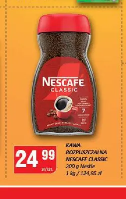 Kawa rozpuszczalna Nescafe Classic promocja w Chorten