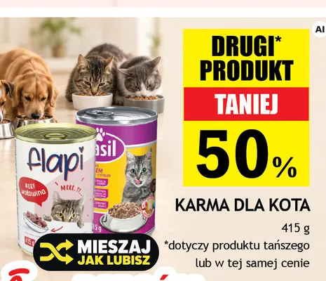 Karma dla kota Basil promocja w Gram Market