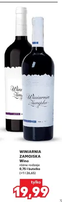 Wino Winiarnia Zamojska promocja w Kaufland