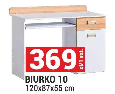 Biurko 10 promocja w Merkury Market