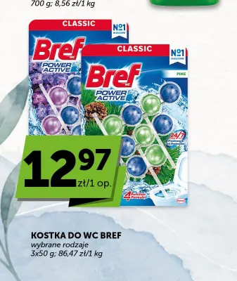 Kostka do WC Bref 3-pak promocja w Euro Sklep