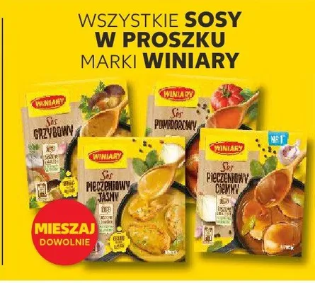 Sos grzybowy w proszku promocja w Kaufland