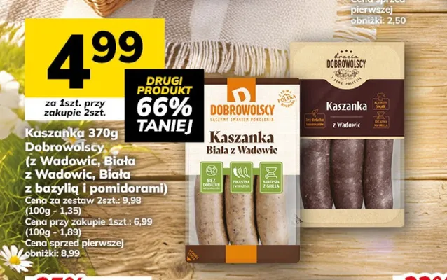 Kaszanka z Wadowic Dobrowolscy promocja w Hitpol
