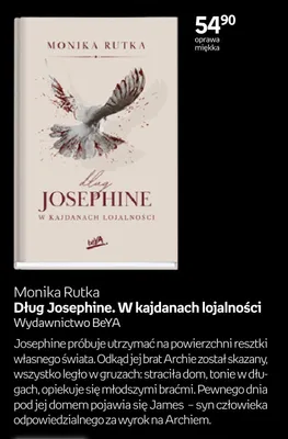 Książka Długi Josephine W kojdanach lojalności promocja w Empik