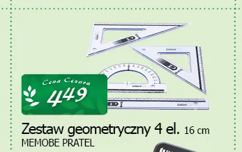 Zestaw geometryczny Memobe Pratel promocja w CEZAR Delikatesy