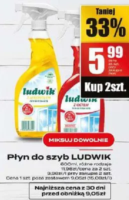 Płyn do szyb różne rodzaje promocja w Supeco