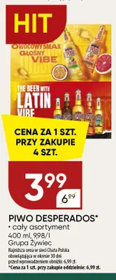 Piwo Desperados Red promocja w Chata Polska