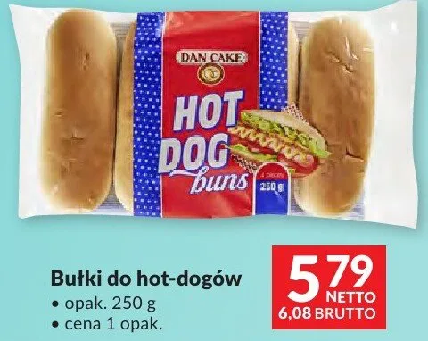 Bułki do hot-dogów Dan Cake promocja w Makro