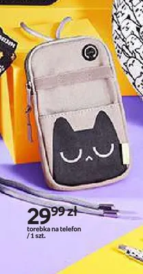 Torebka na telefon Purrrfect School promocja w Empik