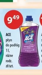 Płyn do podłóg Ace promocja w Drogerie Laboo