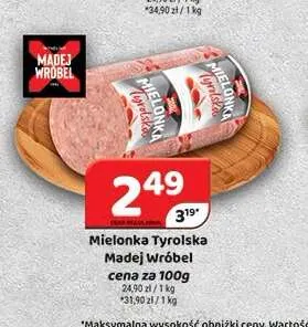 Mielonka Tyrolska Madej Wróbel promocja w Delfin