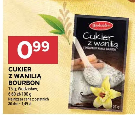 Cukier z wanilią bourbon promocja w Stokrotka