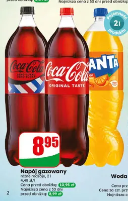 Napój gazowany Fanta Orange promocja w Dino