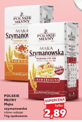 Mąka pszenna typ 650 Polskie młyny promocja w Kaufland