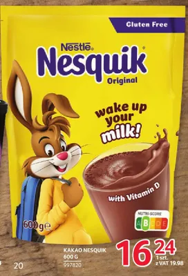 Kakao Nesquik Original promocja w Selgros
