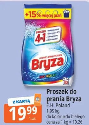 Proszek do prania Bryza promocja w Leclerc