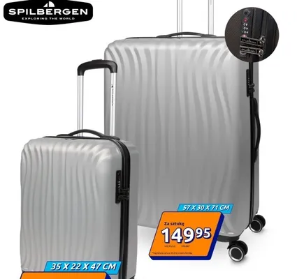 Walizka Spilbergen Vienna 57x30x71cm promocja w Action