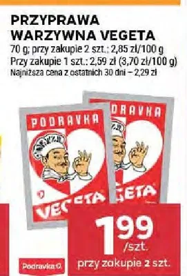 Przyprawa warzywna vegeta promocja w Stokrotka