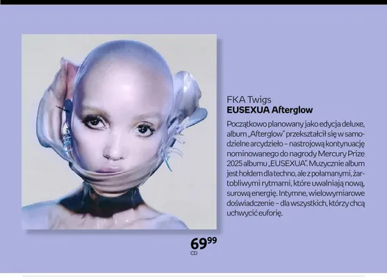 Płyta CD FKA Twigs EUSEXUA Afterglow promocja w Empik