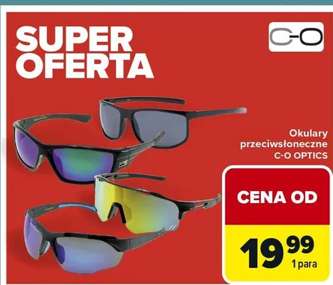 Okulary przeciwsłoneczne promocja w Carrefour