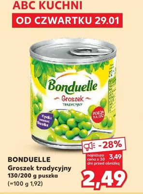 Groszek tradycyjny promocja w Kaufland