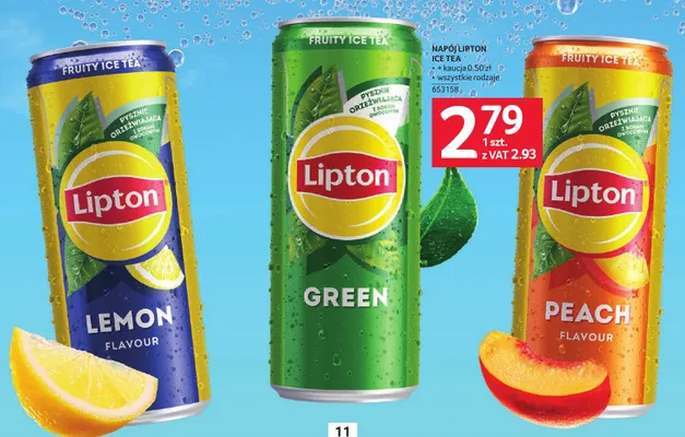 Napój Lipton Ice Tea peach promocja w Selgros