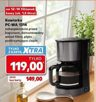 Kawiarka PC-WA 1314 promocja w Kaufland
