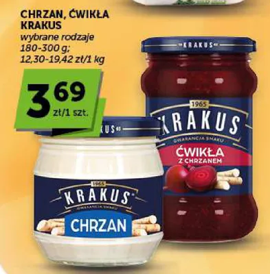 Chrzan Krakus promocja w Euro Sklep