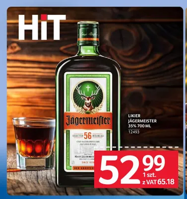Likier Jägermeister promocja w Selgros