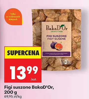 Figi suszone promocja w Biedronka