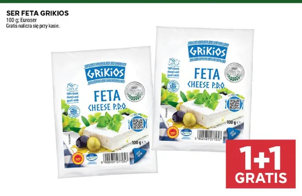 Ser Feta Grikios promocja w Stokrotka