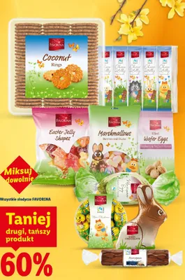 Słodycze wszystkie rodzaje promocja w Lidl