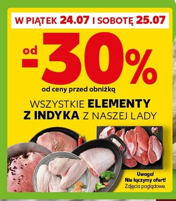 Elementy z indyka z naszej lady promocja w Kaufland