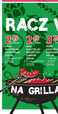 Piwo Kasztelan promocja w Selgros