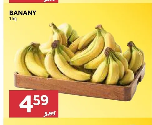 Banany promocja w Stokrotka