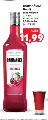 Napój alkoholowy Barmańska promocja w Kaufland
