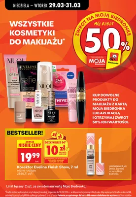 Korektor Finish Show promocja w Biedronka